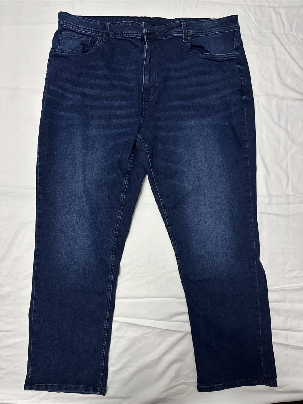 The Perfect Jean NYC Mens 40 Blue Pants Athletic Fit Straight Casual Adult 40x30